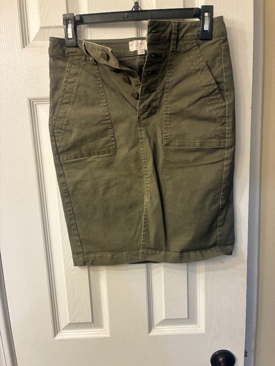 Dresses & Skirts - LOFT Jean skirt